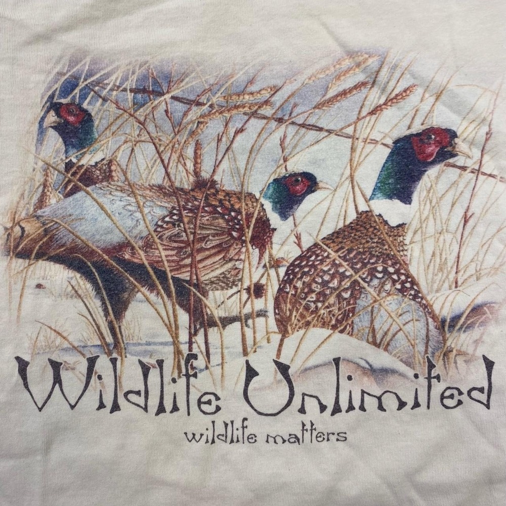 Vintage Wildlife Unlimited Ducks Hunting Nature Outdoors 2000s T-Shirt Size XL - Picture 4 of 8